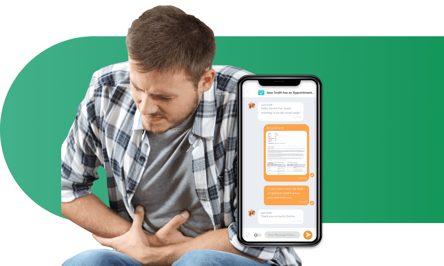 Telemedicine for Acid Reflux and Upset Stomach