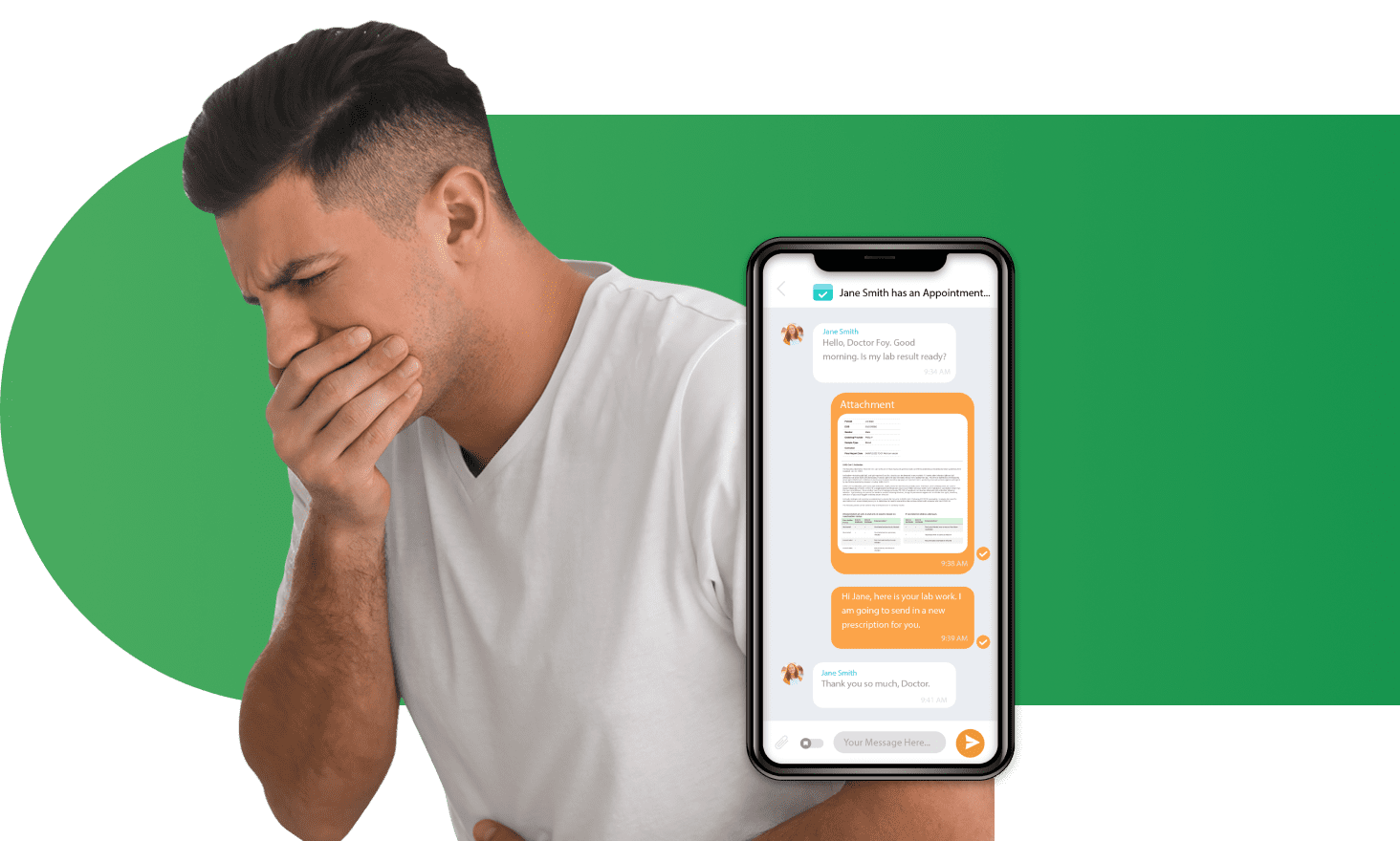 Telemedicine for Nausea and Vomiting Banner
