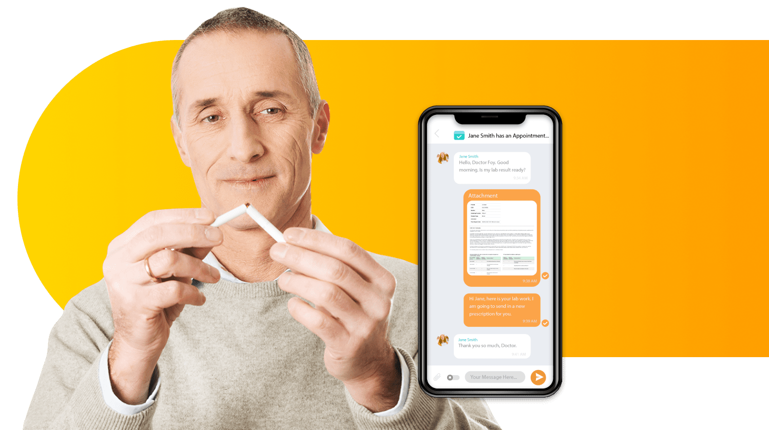 Telemedicine for Smoking Cessation Banner